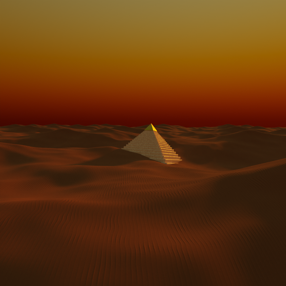 Mars pyramid